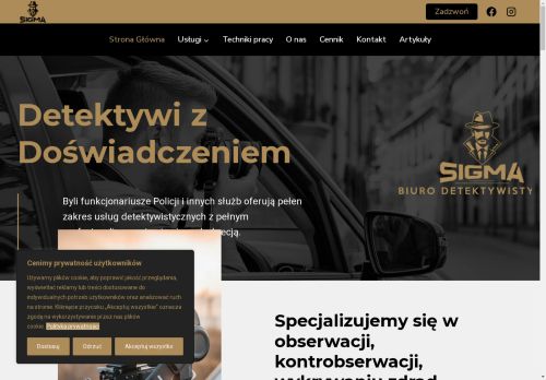 Prywatny DetektywSigma Prywatny DetektywSigma