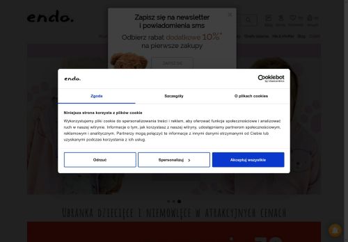 Sklep Endo niebanalne ubrania dla dzieci, młodzieży i dorosłych Sklep Endo niebanalne ubrania dla dzieci, młodzieży i dorosłych