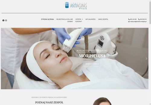 Instytut Antiaging Ptak : Zabiegi estetyczne Instytut Antiaging Ptak : Zabiegi estetyczne