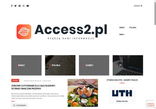 Serwis informacyjny, gdzie prawda spotyka wiadomości