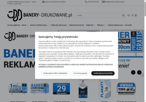 Banery Drukowane Skuteczna reklama wizualna