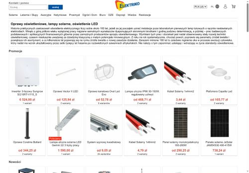 Elektriko oświetlenie zewnętrzne