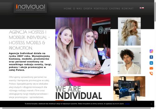 Hostessy na Targi Warszawa. Individual