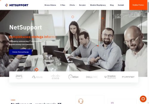 Netsupport świadczy kompleksowe wsparcie informatyczne dla firm