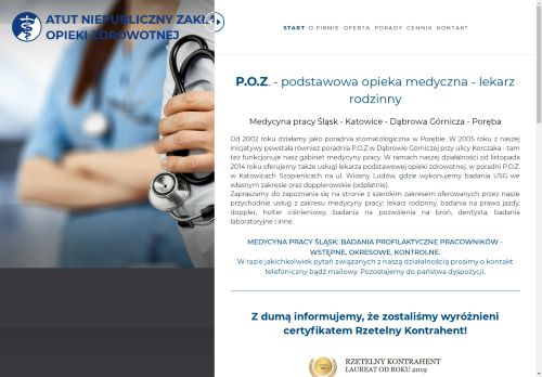 Atut specjalistyczna opieka medyczna