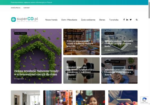 Bądź na bieżąco z SuperCD, serwisem informacyjnym dla ciekawych świata