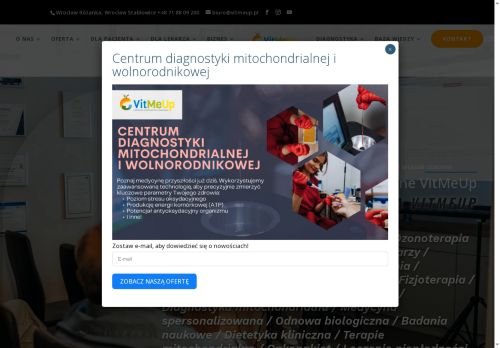 VitMeUp Wrocław treningi IHHT